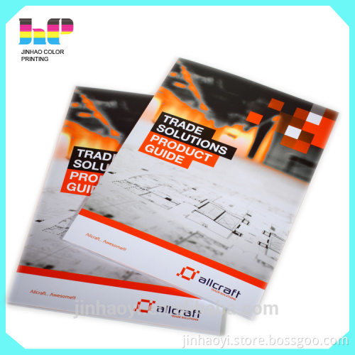 CMYK softcover catalogue printing book printing service